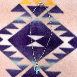 Desert Dreamin Cactus Necklace