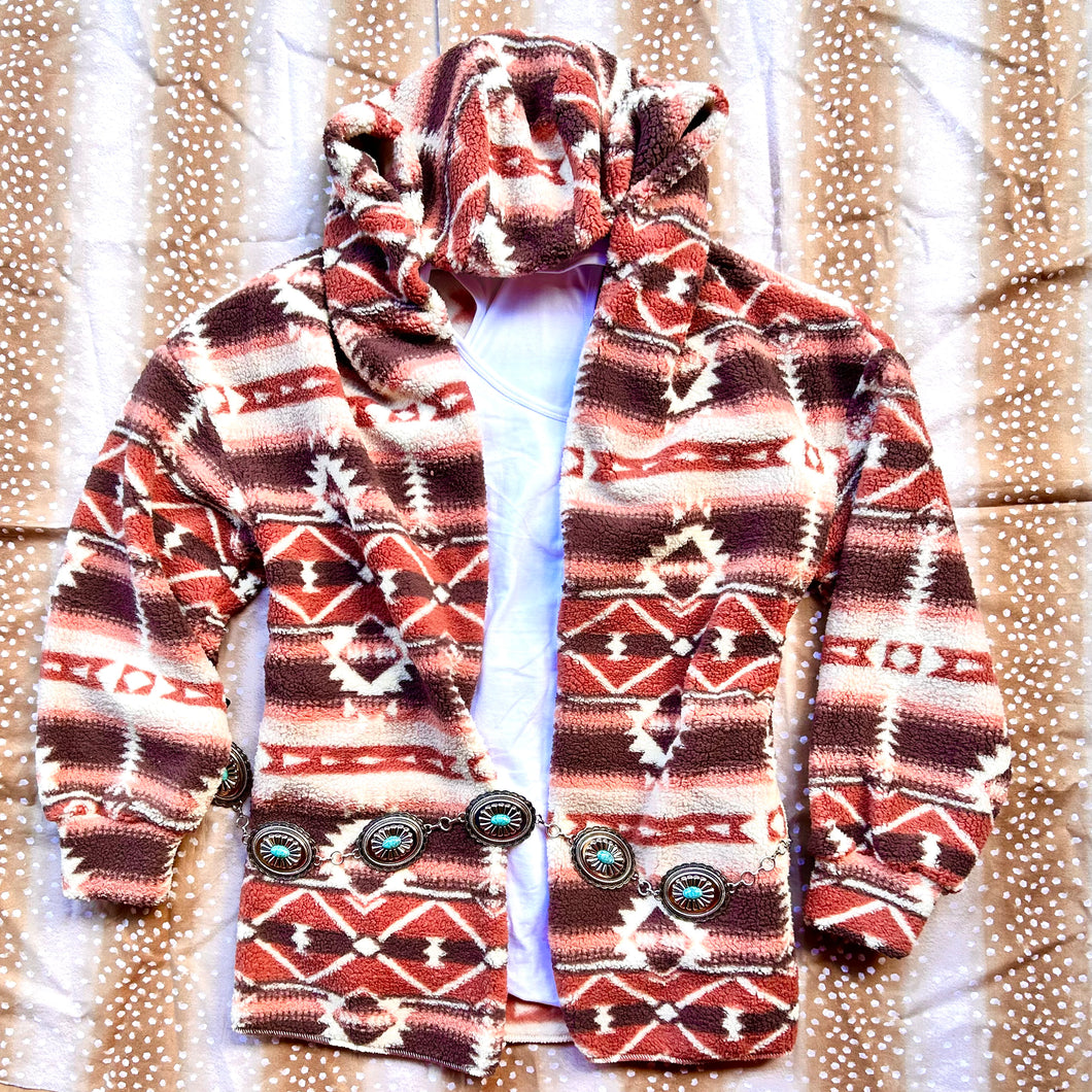 Bristol Aztec Fleece Hoodie