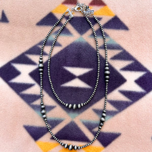 Chimayo Silver Pearl Necklace