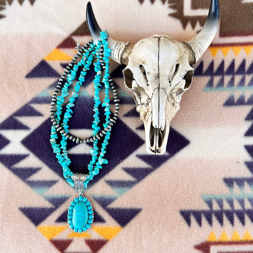 Shiloh Triple Strand Necklace