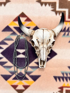 Mesilla Silver Pearl Triple Strand Necklace