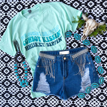 Load image into Gallery viewer, Turquoise Drippin Tee