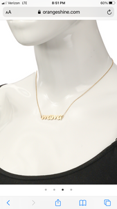 Gold Mama Necklace