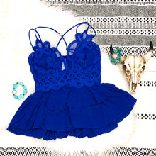 Load image into Gallery viewer, Royal Blue Bralette Top