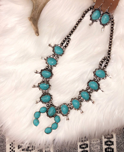 Martina Squash Blossom Necklace