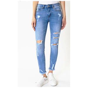 Memphis Kan Can Distressed Jeans