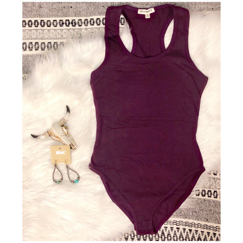 Plum Bodysuit
