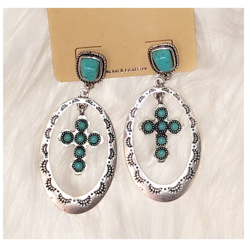 Cross Earrings