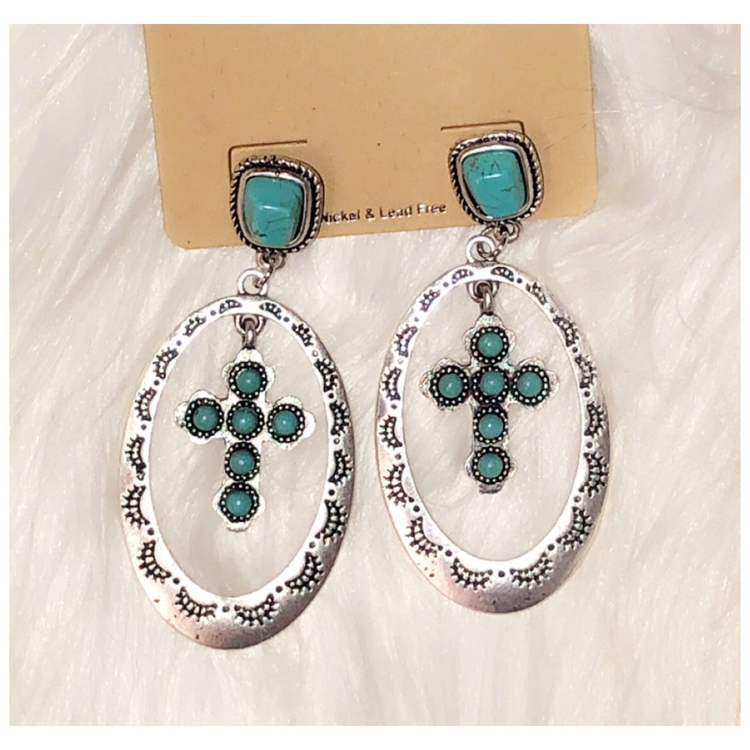 Cross Earrings