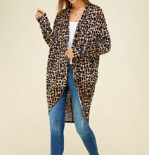 Load image into Gallery viewer, Leopard Cardigan