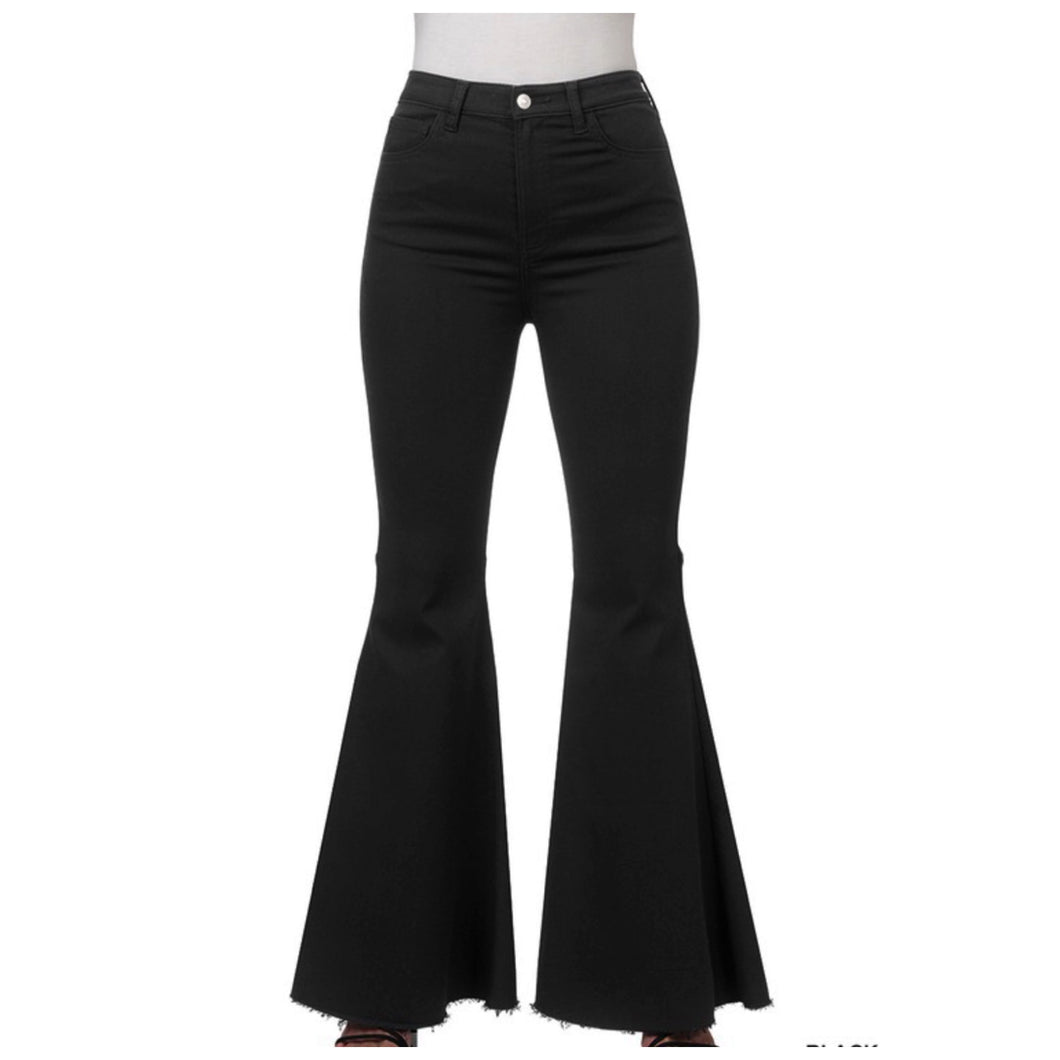 Black Bell Bottoms