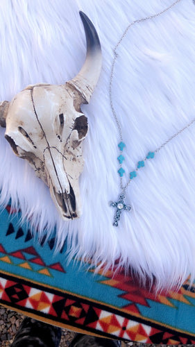 Cross my Heart Cross Necklace