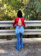 Load image into Gallery viewer, Smokeshow Red Lace Bodysuit