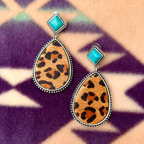 Leopard Earrings