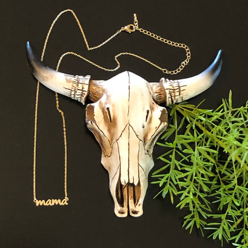 Gold Mama Necklace