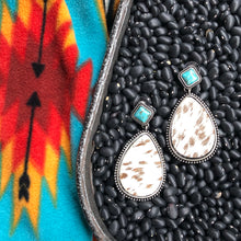 Load image into Gallery viewer, Shea Cowhide Earrings
