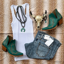 Load image into Gallery viewer, White Ribbed Tank Top