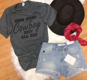 Been Doing Cowboy Shit All Day T-shirt