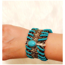 Load image into Gallery viewer, Squash Leather Cuff Bracelet