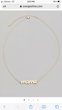Load image into Gallery viewer, Gold Mama Necklace