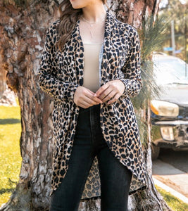 Leopard Cardigan