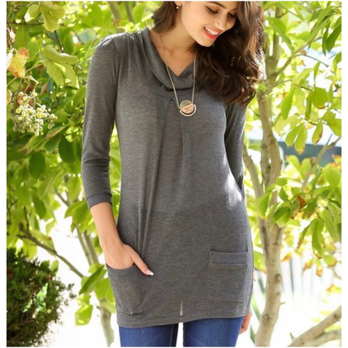 Shades of Grey Long Sleeve Tee