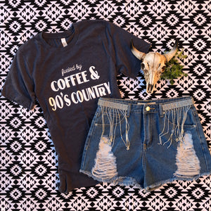 Coffee & 90s Country Tee
