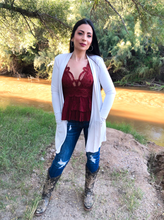 Load image into Gallery viewer, Ivory Cardigan