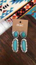 Load image into Gallery viewer, Maren Turquoise Drop Earrings