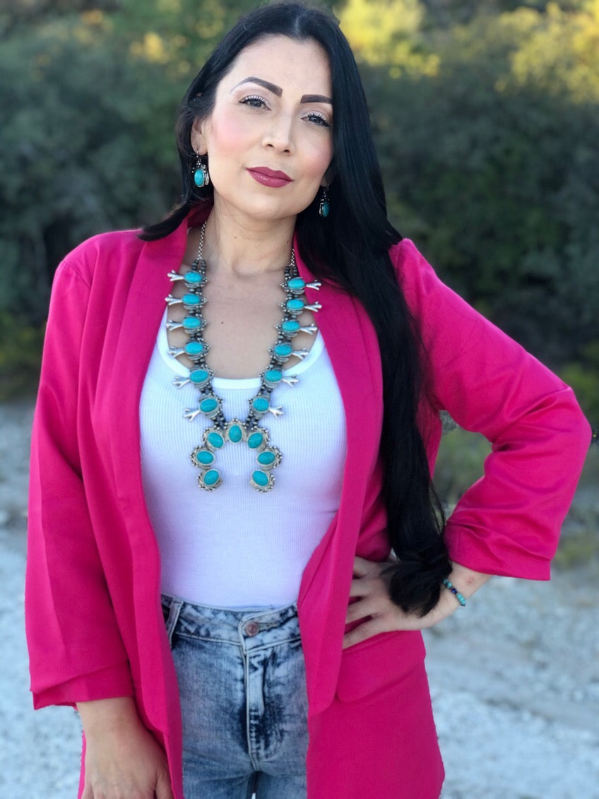 Hot Pink Blazer
