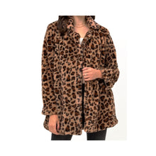 Load image into Gallery viewer, The Beth Leopard Fur Coat