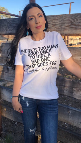 Cowboys & Horses Graphic Tee