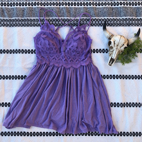 Lavender Bralette Top