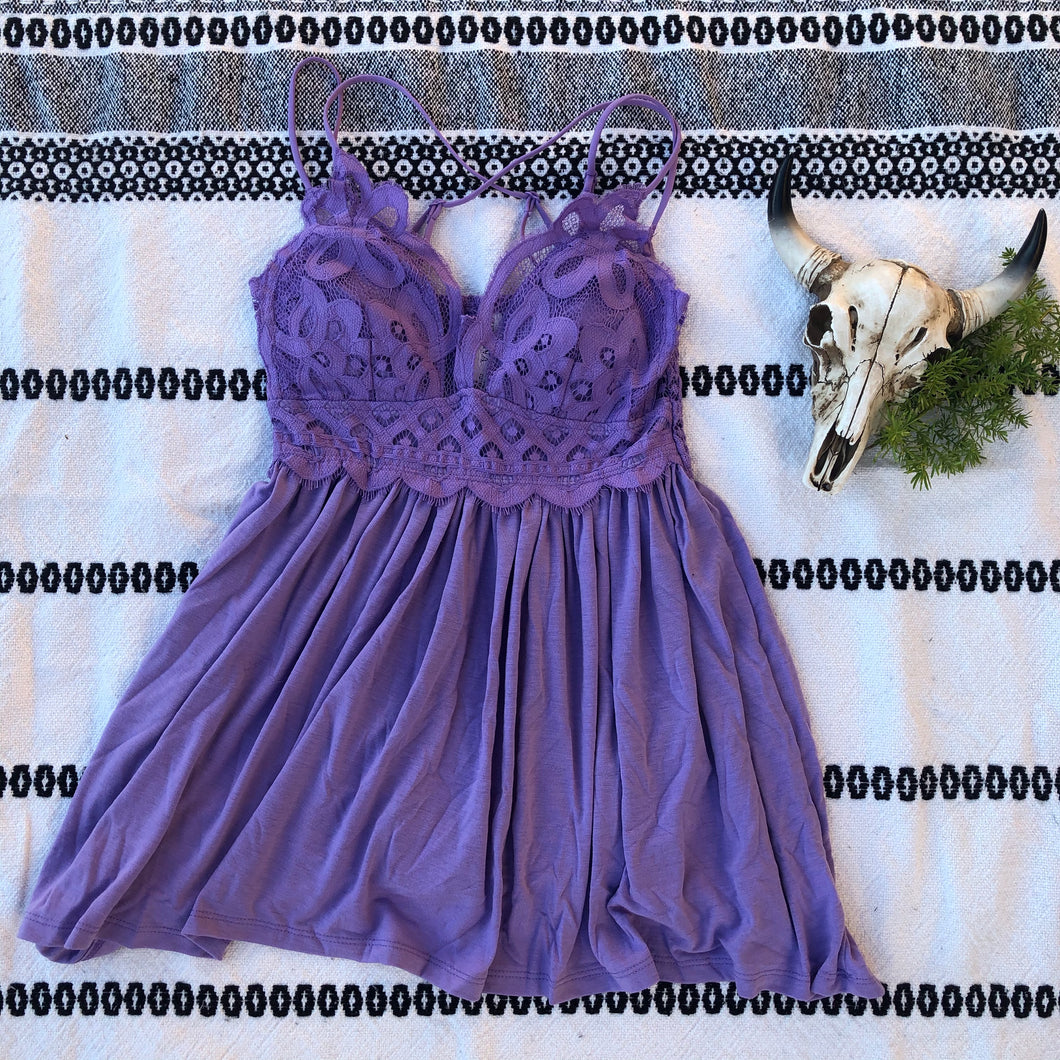 Lavender Bralette Top