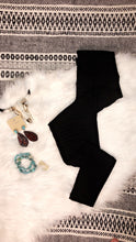 Load image into Gallery viewer, Black Moto Leggings