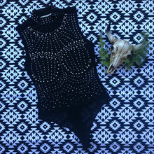 Load image into Gallery viewer, Nashville Rhinestone &amp; Pearl Bodysuit