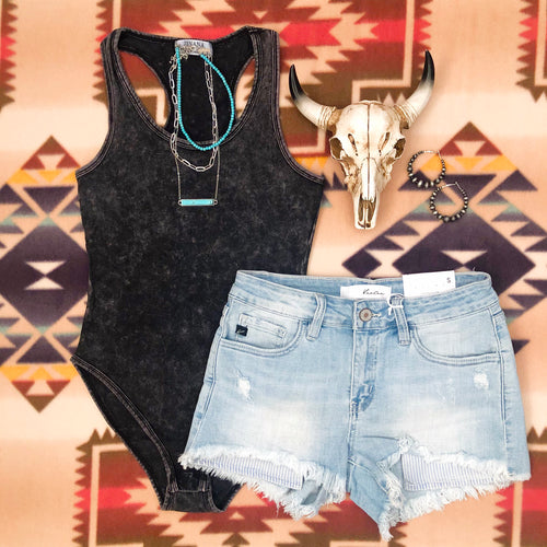 Tejas Mineral Wash Bodysuit