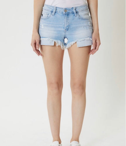 Kan Can Distressed Shorts by Kan Can