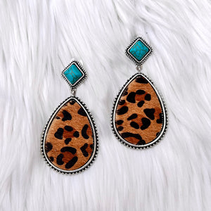 Leopard Earrings