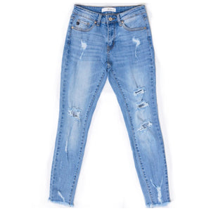 Memphis Kan Can Distressed Jeans