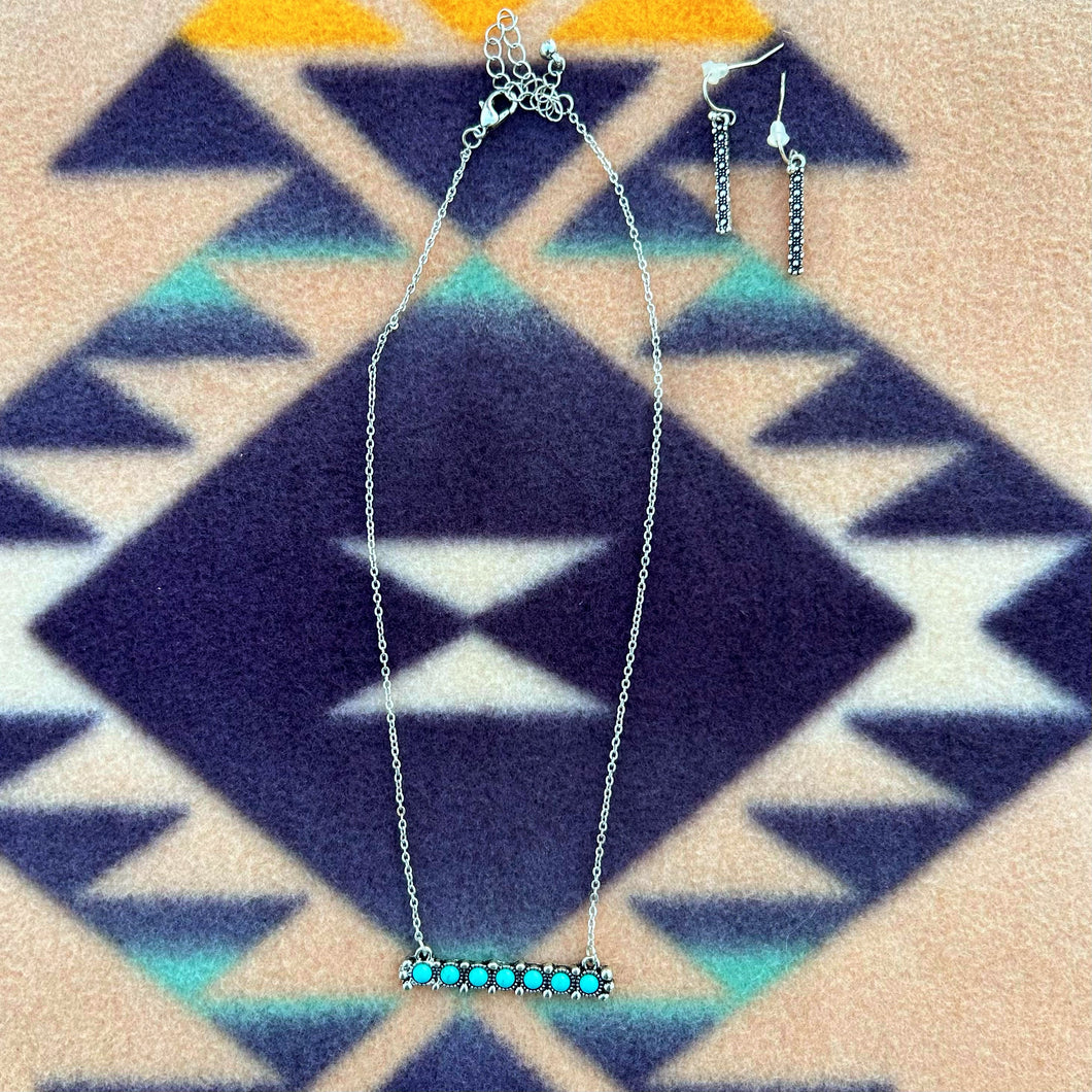 Tatum Bar Necklace Set