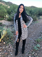 Load image into Gallery viewer, Snakeskin Cardigan