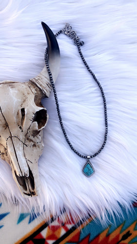 Tulsa Drop Pendant Necklace