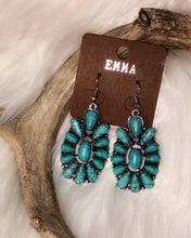 Load image into Gallery viewer, Graciela Turquoise Cluster Earring
