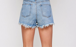 Abilene High Rise Denim Shorts