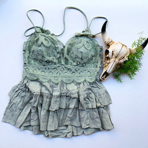 Sage Bralette Top