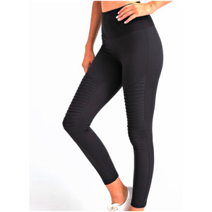 Black Moto Leggings