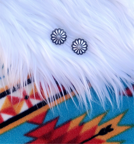 Silver Stud Earrings