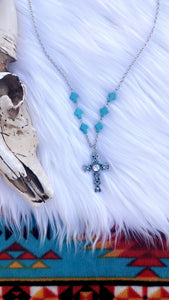 Cross my Heart Cross Necklace