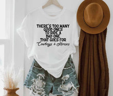 Load image into Gallery viewer, Cowboys &amp; Horses Graphic Tee